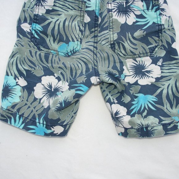 BOYS 5 🐠 TROPICAL OCEAN PRINT SHORTS POCKETS ANIMAL JOGGER LIGHTWEIGHT - Picture 8 of 15